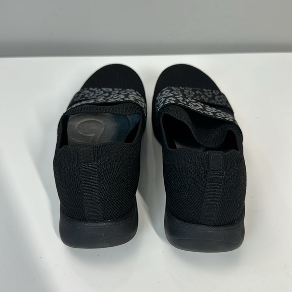 Clarks Cloudsteppers Adella Stride Black Leopard Print Loafers Size 7 - Picture 7 of 15